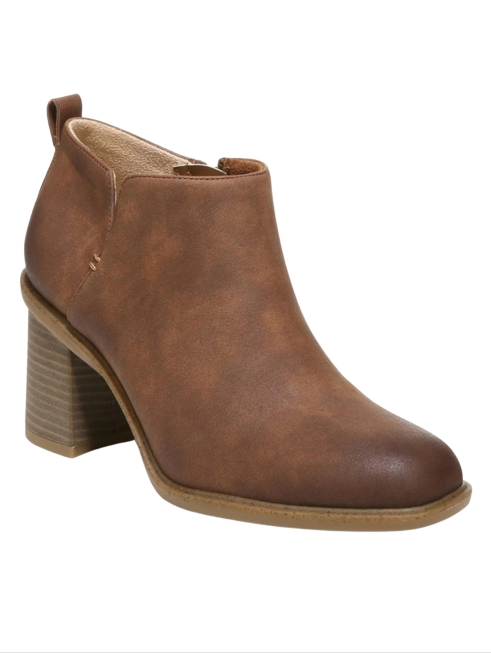 NIB Dr. Scholl's Roxanne Tan Ankle Booties Size 11 Fall Comfort *bsmt